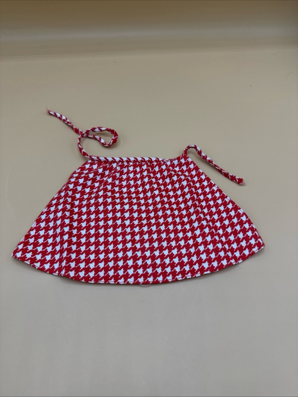 Vintage Barbie:  GROWING UP SKIPPER Red and White Gingham Wrap Skirt
